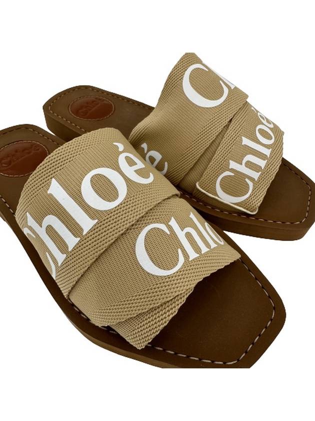 Woody Logo Strap Slippers CHC19U18 - CHLOE - BALAAN 3