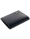 Men's Tiny Monogram Logo Half Wallet Black - SAINT LAURENT - BALAAN 5