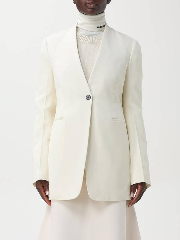 Blazer a monopetto Jil Sander in lana - JIL SANDER - BALAAN 1