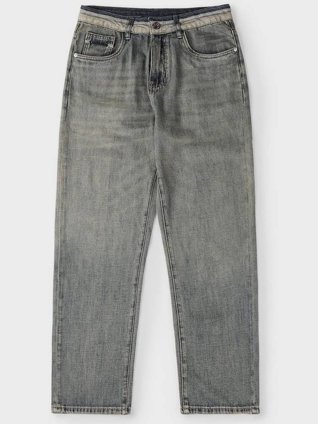 Washed wide denim pants M GJEAN50 - PANICALE - BALAAN 1