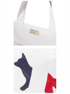 Tricolor Fox Tote Bag White - MAISON KITSUNE - BALAAN 6