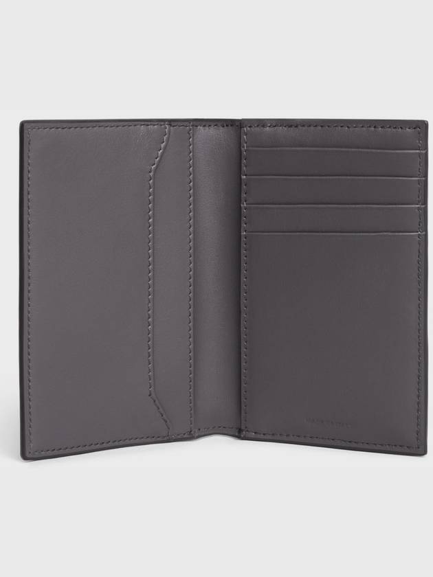 Vertical Card Wallet Triomphe Embossed Calfskin - CELINE - BALAAN 5