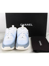 CC logo cruise sneakers blue 36 230 - CHANEL - BALAAN 2