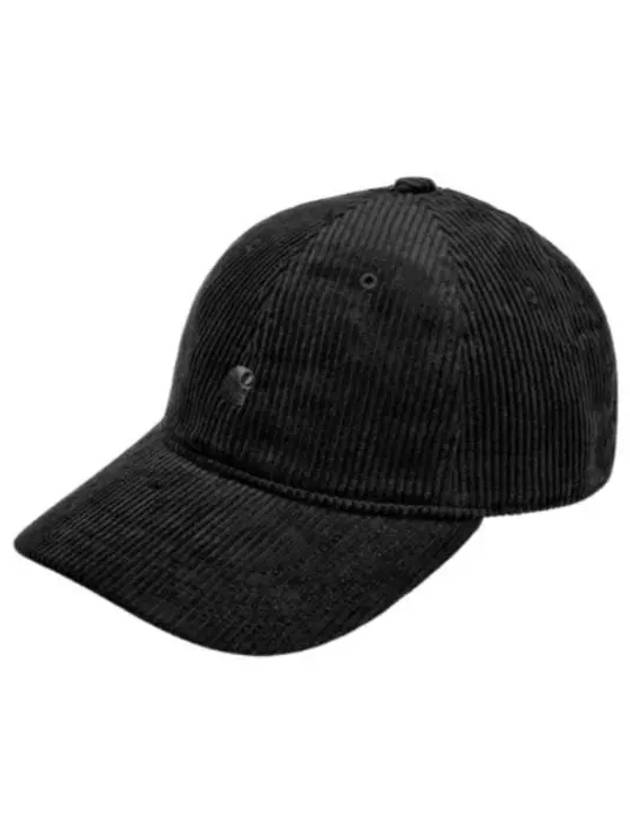 Harlem Logo Ball Cap Black - CARHARTT WIP - BALAAN 2