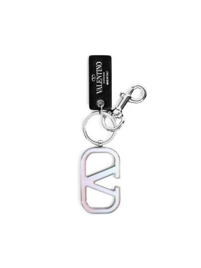 Valentino 2Y2P0R81 YVE PME P0R81 Garavani V logo key ring - RED VALENTINO - BALAAN 2