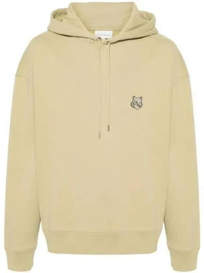 Bold Fox Head Patch Oversize Hoodie Green - MAISON KITSUNE - BALAAN 2