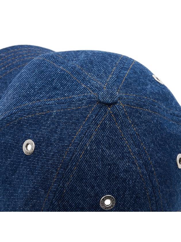 De Coeur Denim Ball Cap Blue - AMI - BALAAN 9