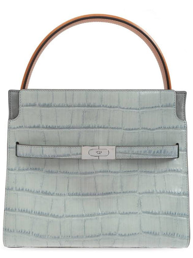 Tory Burch Handbag Lee Radziwill Small, Women's, Light Blue - TORY BURCH - BALAAN 1