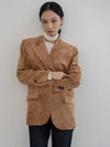 Sequential delivery on October 23 CLASSIC OVERFIT SUEDE JACKET - DEFEMME - BALAAN 3