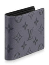 Monogram Eclipse Reverse Slender Half Wallet Grey - LOUIS VUITTON - BALAAN 2