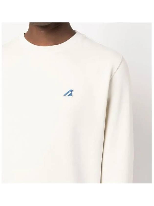 Men's Tennis Academy Sweatshirt White - AUTRY - BALAAN 3