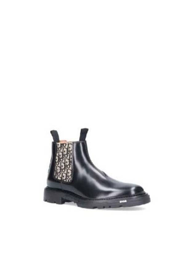 Explorer Leather Chelsea Boots Black - DIOR - BALAAN.