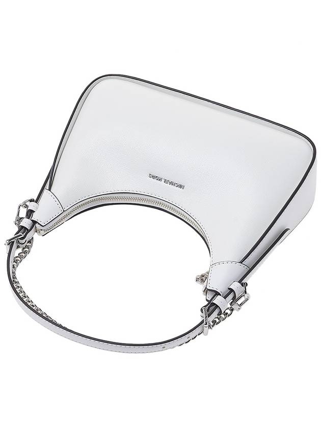 Women's Wilma Medium Leather Shoulder Bag White - MICHAEL KORS - BALAAN 5