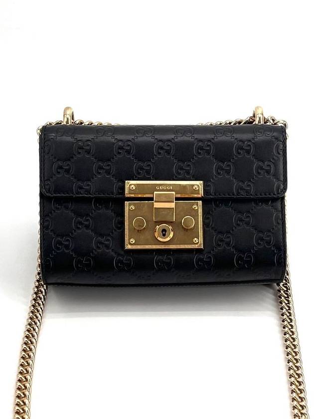 GG Shima Paddle Lock Shoulder Bag 409487 - GUCCI - BALAAN 2