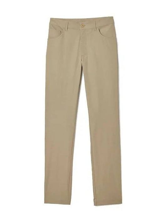 Sport 5 Pocket Straight Pants Beige - LACOSTE - BALAAN 2