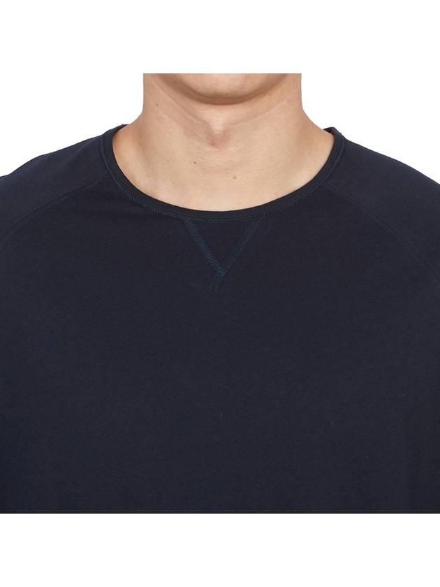 Men's Cotton Long Sleeve T-Shirt Navy - PAUL SMITH - BALAAN 6