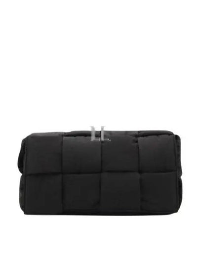 Padded Tech Cassette Cross Bag Black - BOTTEGA VENETA - BALAAN 2