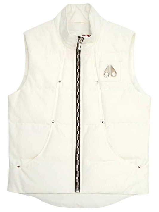 Logo Montreal Padded Vest White - MOOSE KNUCKLES - BALAAN 2