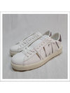 Men's VLTN Logo Open Low Top Sneakers White - VALENTINO - BALAAN 2