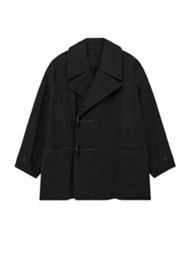 Alpaca wool short duffel coat 271306 - LEMAIRE - BALAAN 1