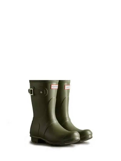 Original Matte Short Rain Boots Olive Leaf - HUNTER - BALAAN 2