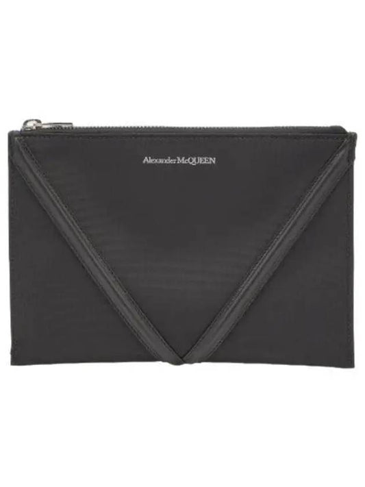 harness zipper pouch black bag - ALEXANDER MCQUEEN - BALAAN 1