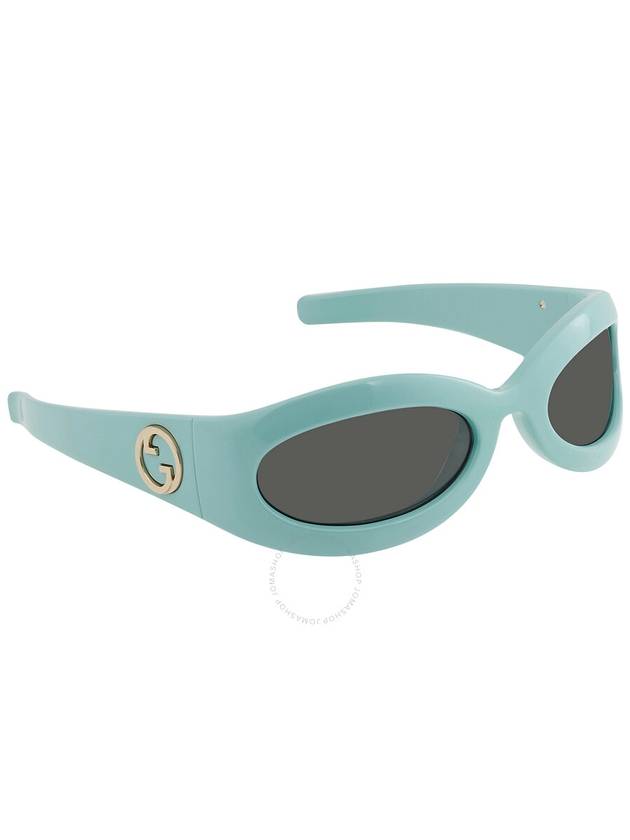 Gucci Grey Wrap Ladies Sunglasses GG1247S 006 60 - GUCCI - BALAAN 3