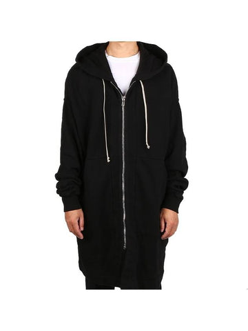 Dark Shadow Keeper Front Peter Coat Black - RICK OWENS - BALAAN 1