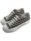 Vintage Check Cotton Sneakers Archive Beige - BURBERRY - BALAAN 2