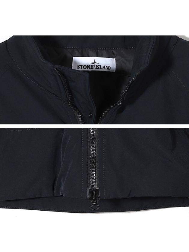 Micro Twill Pure Insulation Technology Primaloft Jacket Navy - STONE ISLAND - BALAAN 4