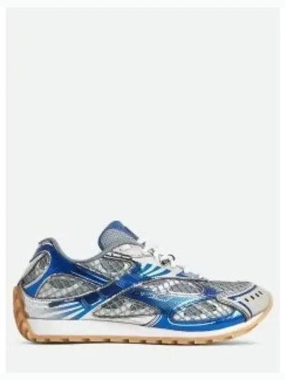 Orbit Mesh Low Top Sneakers Silver Blue - BOTTEGA VENETA - BALAAN 2