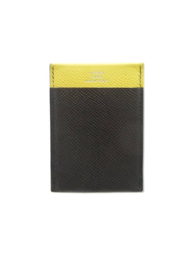 Epson leather card wallet black - HERMES - BALAAN 1