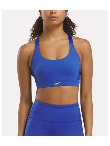 Lux High Impact Bra Top Women Blue - REEBOK - BALAAN 1