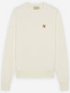 Fox Head Patch Adjusted Sweatshirt Ecru - MAISON KITSUNE - BALAAN 2