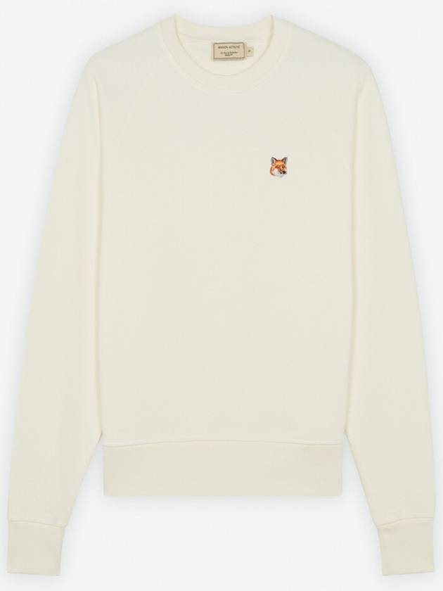 Fox Head Patch Adjusted Sweatshirt Ecru - MAISON KITSUNE - BALAAN 2