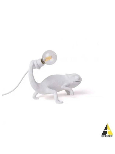 LI Chameleon Lamp Steel 17x9x14 White - SELETTI - BALAAN 1