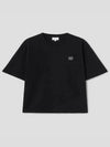 Bold Fox Head Patch Oversized Short Sleeve T-Shirt Black - MAISON KITSUNE - BALAAN 2