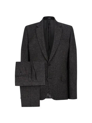 Wool blend sported single suit black 271287 - PAUL SMITH - BALAAN 1