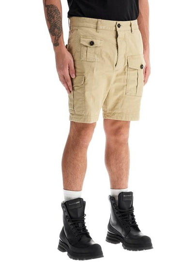 sexy cargo bermuda shorts for - DSQUARED2 - BALAAN 2