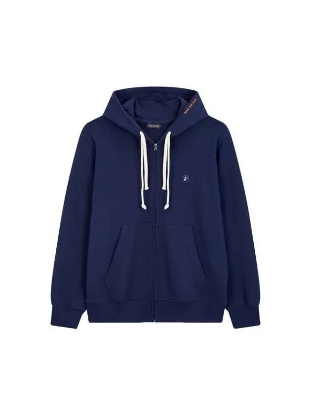 MEN ADONIAS Hooded Zip up Navy - SAVE THE DUCK - BALAAN 1