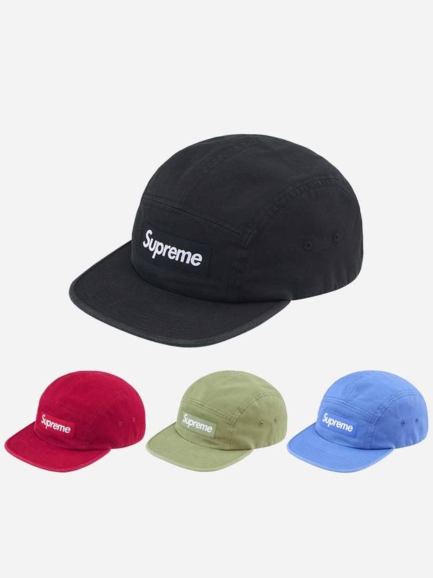 Washed Chino Twill Camp Cap 24SS - SUPREME - BALAAN 1