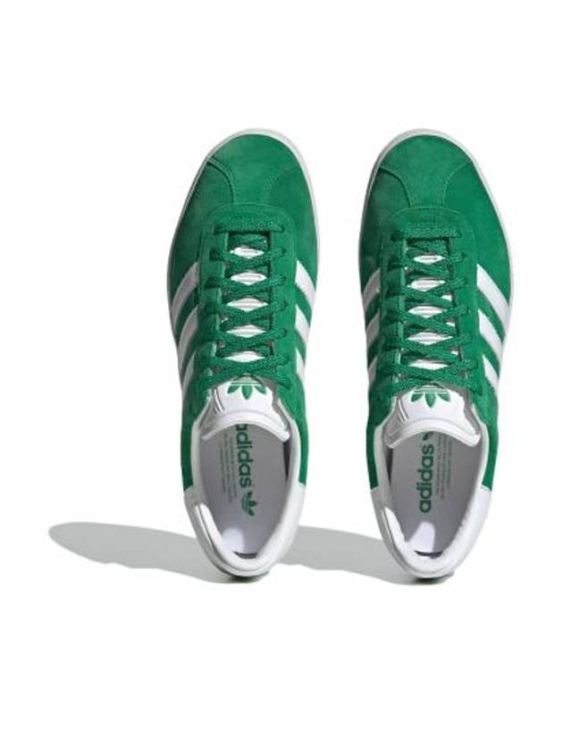 Gazelle 85 Suede Low Top Sneakers Green - ADIDAS - BALAAN 3