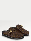 Cosy Flat Comfort Clog Brown - LOUIS VUITTON - BALAAN 3