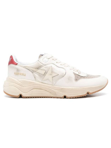 Running Sole Leather Low Top Sneakers White - GOLDEN GOOSE - BALAAN 1