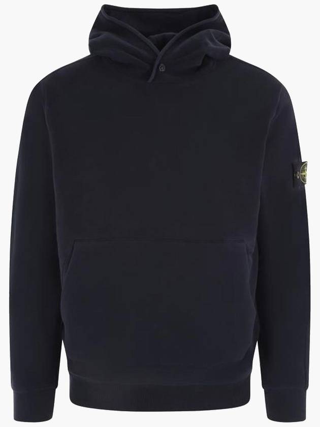 Compass Logo Patch Hoodie Navy - STONE ISLAND - BALAAN 2