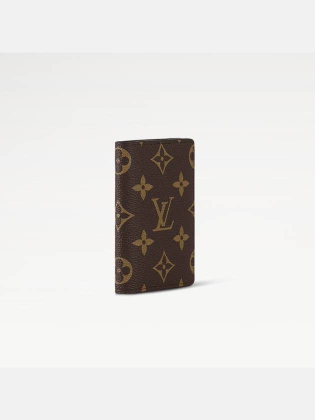 Pocket Organizer Monogram Card Wallet Brown - LOUIS VUITTON - BALAAN 3