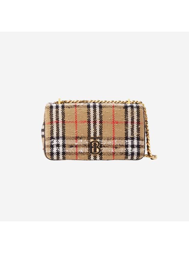 Boucle Lola Vintage Check Small Cross Bag Beige - BURBERRY - BALAAN 2