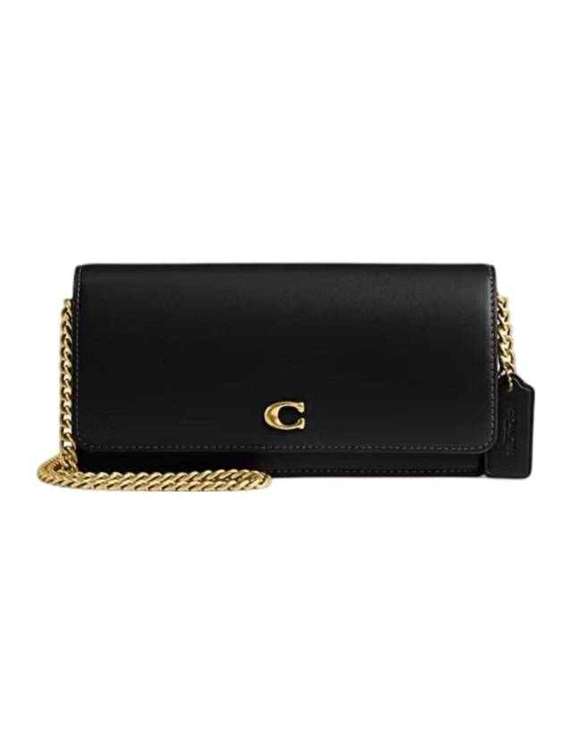 Essential Calfskin Long Wallet Black - COACH - BALAAN 1