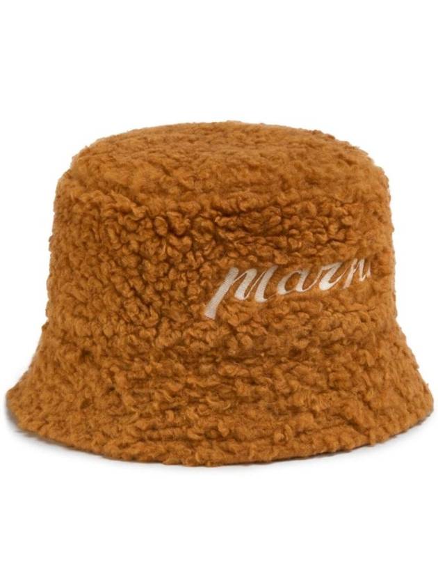 logo embroidered bucket hat CLZC0110S0UTA117 - MARNI - BALAAN 1