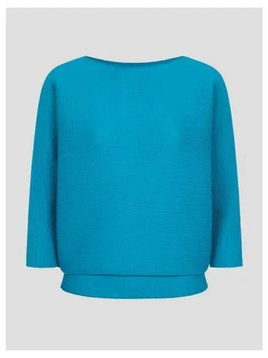 Dolman Stretch Pleats 1 T Shirt Curan Blue Domestic Product GM0024090241652 - ISSEY MIYAKE - BALAAN 1